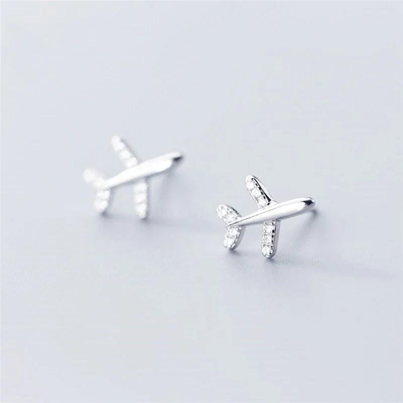 Kolczyki - samolot