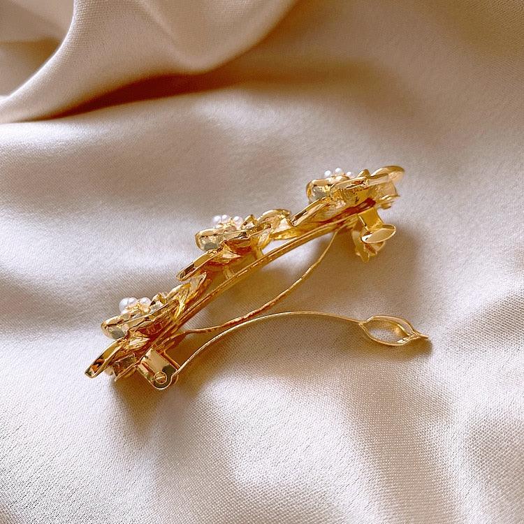 Spinka do włosów z kwiatami