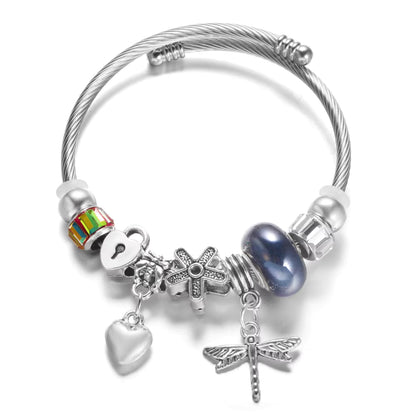 Bransoletka modułowa charms