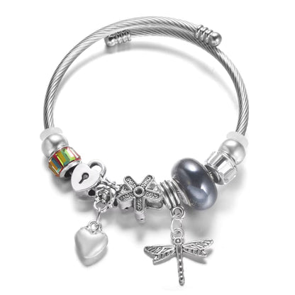 Bransoletka modułowa charms
