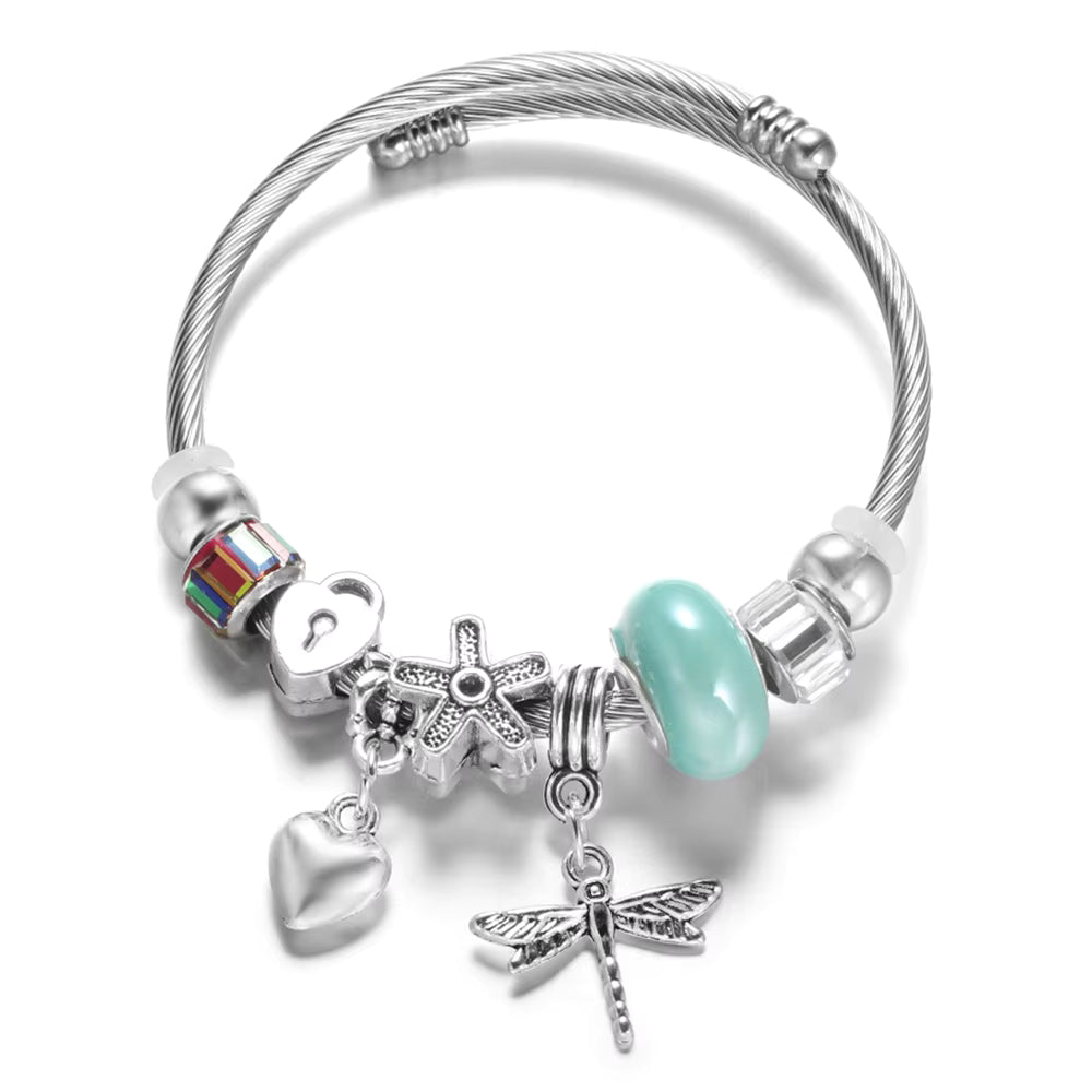 Bransoletka modułowa charms