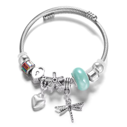 Bransoletka modułowa charms