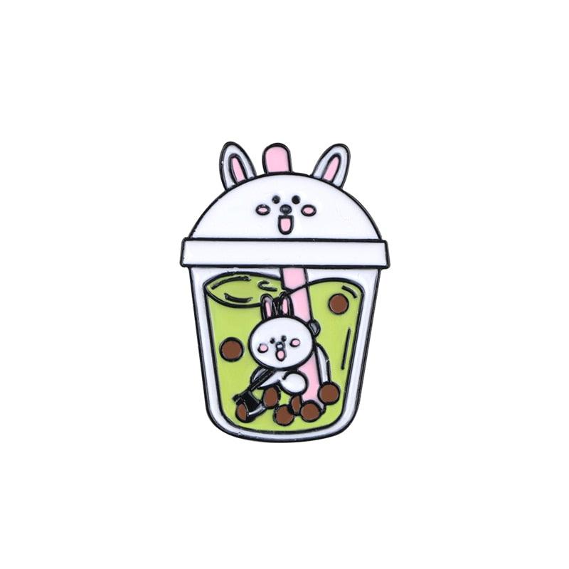 Przypinki - Bubble Tea