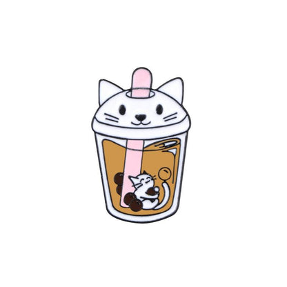 Przypinki - Bubble Tea