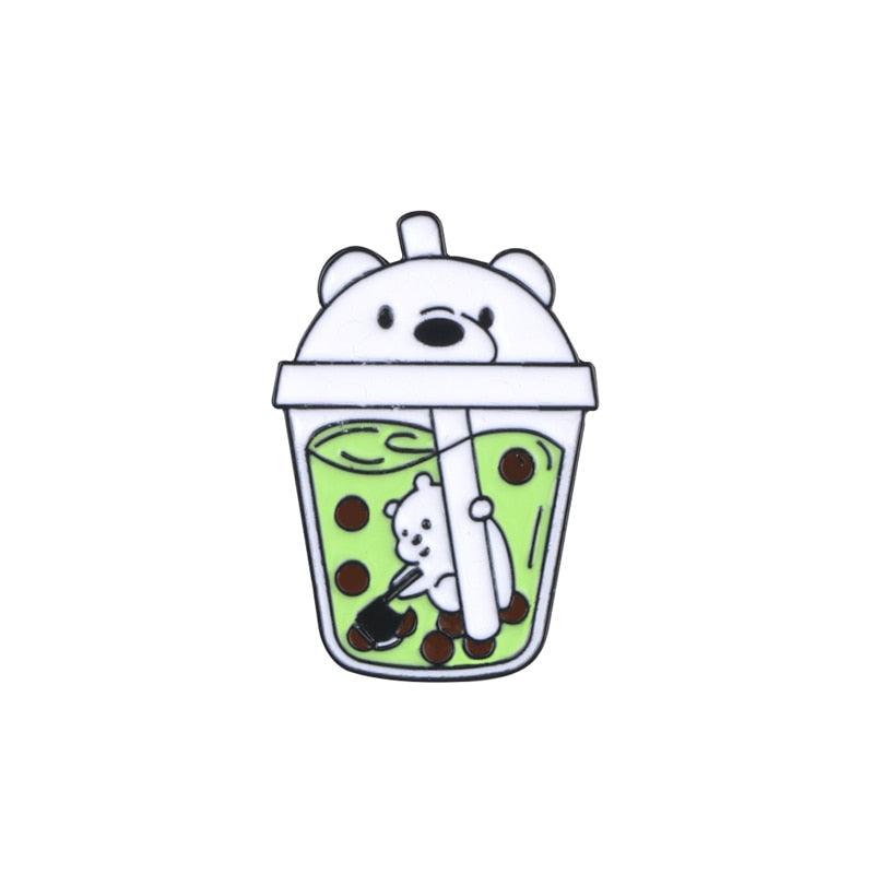 Przypinki - Bubble Tea